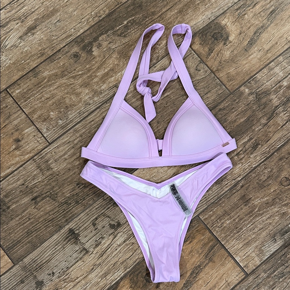 PINK Victoria's Secret Lavender Bikini